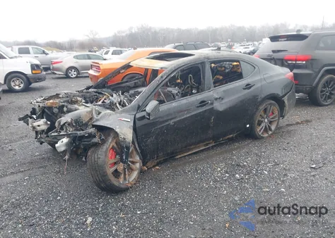 2019 Acura Tlx Tech A-Spec Pkgs z USA, uszkodzony, nr VIN 19UUB3F60KA002564